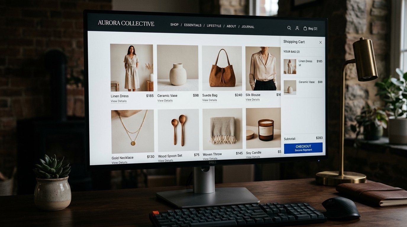 Standard E-Commerce Store - Step to Begin